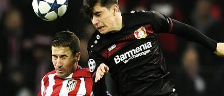 Atletico Madrid, cu un pas în sferturile Ligii Campionilor, dupa 4-2 cu Bayer, la Leverkusen